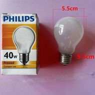 Clear / Softone light bulbs, size 25w / 40w / 60w, base B22 E27 E14, compact size.