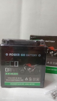 Battery for Motorcycle Power Go Eco Drive  Mio Sporty and Mio Soulty
Fit Also For Rusi Gala Scooter

