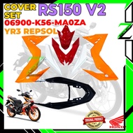 100% Original Honda RS RS150 V2 / RS150R / RS 150 Coverset Cover Set YR3 Repsol Non Sticker 06900-K56-MA0ZA