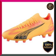 [Puma] Soccer Shoes Ultra Match HG/AG 107755 Men's 24 Spring/Summer Color Sunstream Black/Sunset Glo