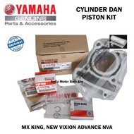 Blok Cylinder Silinder Seher Piston Kit Mx King MxKing Vixion New Advance NVA Asli Yamaha YGP 2PV-WB