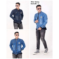 Warior JEANS JACKET / BEST MEN'S JEANS JACKET / MEN'S LEPIS JACKET / JEANS JACKET SCRAB JEANS JACKET