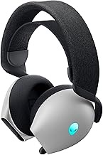 Alienware Tri Mode Wireless Gaming Headset - AW725H Silver White 40mm High Resolution Certified Driv