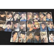 Authentic Daybreak / Case-File Photocards (small set/by piece), 4-cut post card