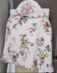 日本品牌Misch Masch 白紫 半截花裙 japan misch masch skirt