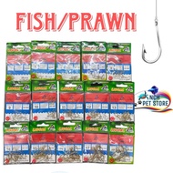 LIGOAL PRAWN HOOKS DX400 HI-CARBON EX-SHARP STRONG