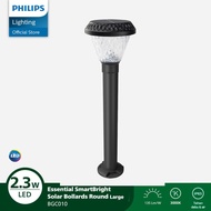 Philips Lampu LED Taman SmartBright Solar Bollards Round Large Kuning