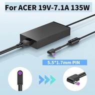 135W 19V 7.1A AC Charger For Acer Nitro 5 N18C3 AN515-51 AN515-41 AN515-53 AN515-43 ADP-135K Laptop 