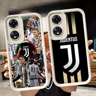 Soft Casing for OPPO A98 A17K A18 A17 A58 A60 A78 A38 5G White Q127 J-Juventus