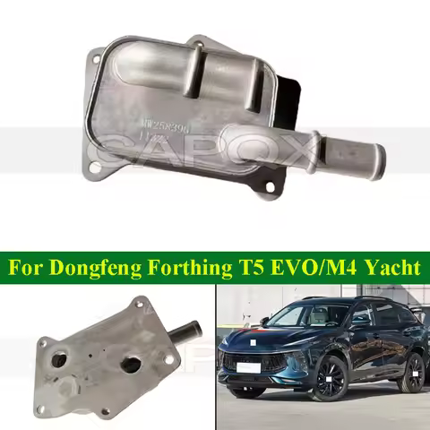CAPQX Oil Cooler Assembly For Dongfeng Forthing T5 EVO/M4 Yacht 1.5T 4A95TD Engine OEM: MW258396