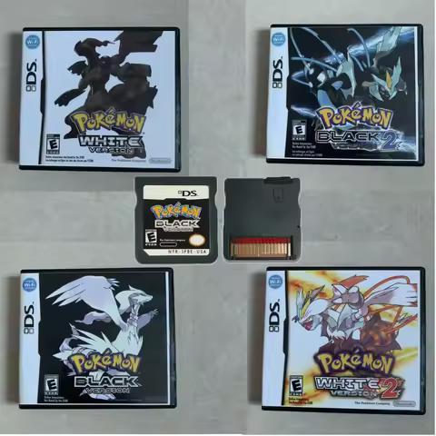 Brand-new NDS Game Card Pokemon Series Card Pokemon Black 2 Pokemon White 2 USA Version (R4 Card Ver