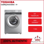 [NEW ARRIVAL] Toshiba TW-BL85A2M(SS) T11 7.5KG Origin Inverter Front Load Washing Machine / Washer /