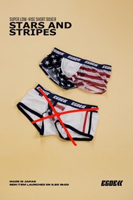 EGDE 星條旗低腰短內褲