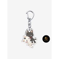 Toro Inoue Doro Cat cartoon cute bag acrylic pendant keychain Inoue Toro Cat