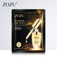 แผ่นมาร์กหน้า ZOZU 24K GOLD FOIL MASK Brightening Facial Skin Care