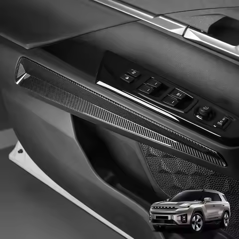 Accessories 4Pcs LHD/RHD For SSANG YONG TORRES/TORRES-EVX/ACTYON 2022-2026 ABS Car Inner Door Handle