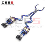 CEES Catback Exhaust System Valvetronic Titanium High Performance Exhaust Pipe For BMW M3 E90/E92/E9