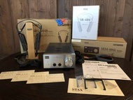 STAX SRS-4040A 耳機和驅動單元套裝 + 支架 + 延長線 + 備件原盒說明書等