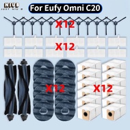For Eufy Omni C20 Robot Vacuum Spare Parts Brush Filter Mop Dust Bag Accessories