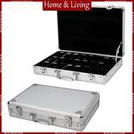 AOTO 24 Girds Watch Box Aluminum-Alloy Produc Storage Watch Box Collection Display