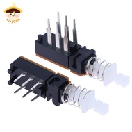 〔8C05〕 10Pcs Push Switch A03-03 A04 A05 Key Switch PS42F42 Power Switch Lo No Lo 6Pin 〔8C〕