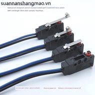 Unionwell Waterproof G5W11 Normally Open 2-Wire Micro Switch 10A Stroke Limit Anti-dust D2VW Silver 