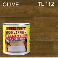 TL112 OLIVE ?HEAVY DUTY? 1L ( GLOSS TIMBER VARNISH POLYURETHANE ) Wood Paint Varnish Wood Shellac Sy