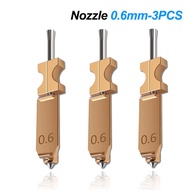 For Flashforge AD5X Nozzle Upgrade Detachable 0.4 0.6 0.25 0.8mm for Flashforge AD5X Hotend Extruder