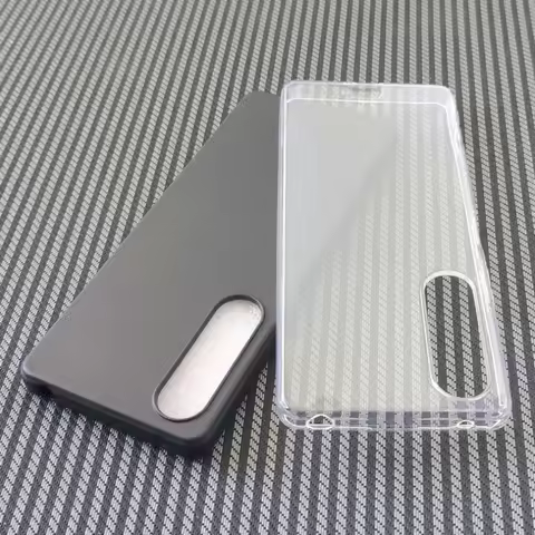 For Sony Xperia 10 V 1 V Case Back Cover TPU Silicone Phone Case for Xperia1V Xperia10V Transparent 