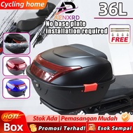 🔥Five year warranty🔥motor top box 36L ABS Material Motorcycle  Box Electric Vehicle Waterproof Motor