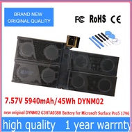 DYNM02 PRO 5 G3HTA038H Battery for Microsoft Surface 1796 12.3" Inch,Pro 6 1807 1809 Tablet PC