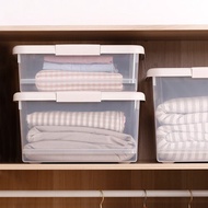 日本天馬  雙把手掀蓋收納整理箱(M)-44L-3入