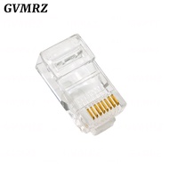 4Pin 6Pin 8Pin Cable End Connectors Plugs telephone connector internet connector RJ9 4P4C RJ11 6P4C