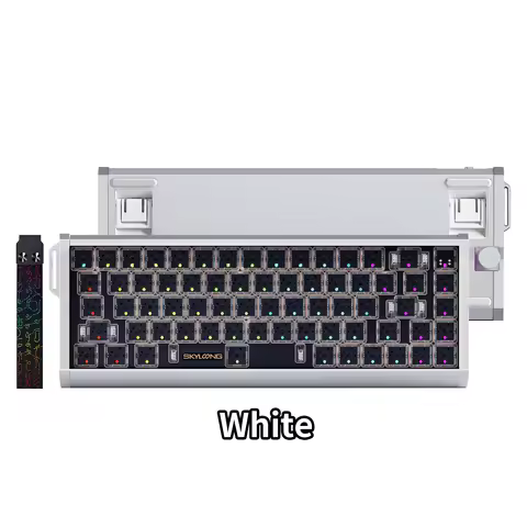 SKYLOONG GK68 HE Mix Wireless Keyboard Kit Aluminum Shell Compatible with Mechanical/Magnetic Switch