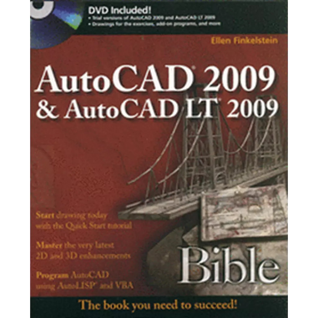 AutoCAD 2009 AutoCAD LT 2009 Bible 1ED (P) + DVD