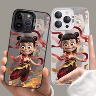 Anime Ne Zha 2 IMD Hard Phone Case For Huawei P30 P40 Pro Honor 90 Lite 50 70 200 Pro Lite X6B X7B X