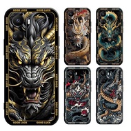 casing for huawei Y6 Y7 Y6S PRO Y7A Y6P Y9S Y9 Prime 2018 2019 dragon Matte Case Soft Cover