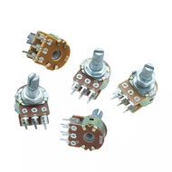 Potentiometer 2ชั้น 6ขา B1K 2k B5K B10K B20K B50K B100K B500K   A 1 K 5 K 10 K 20 K 50 K 100 K 500 K