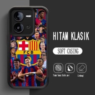 Y-17 Club_Barce_lona Silicone Casing for VIVO Y28s V25 Y17S Y28 V25E Case