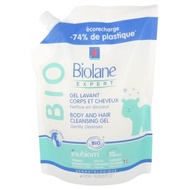 Biolane Expert Body and Hair Cleansing Gel Eco-Refill Organic 500ml