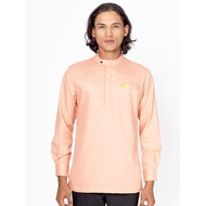 Kurta Malique in Peach