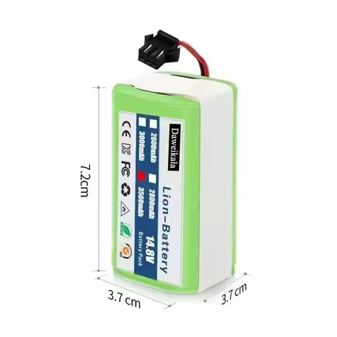 NEW 14.4V 12800mAh Li-ion Battery for Conga Excellence 950 990 1090 1790 1990 Deebot N79S N79 DN622 