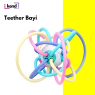 Kendmobile Manhattan Baby Teether Toy BPA Free Baby Teether Ball