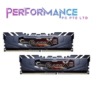 G.SKILL GSKILL Flare X (for AMD Ryzen & Ryzen Threadripper ) 2x 8GB/16GB/32GB DDR4 RAM 3200MHz Deskt