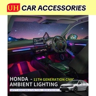 VE HONDA CIVIC FE 2022 - 2025 DYNAMIC CAR OEM AMBIENT LIGHT ATMOSPHERE RGB LIGHT