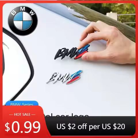 Interior Mouldings Hot 2025 BMM LOGOM LOGO BMW sticker M PerformanceE39 E46 E49 F30F46 F80 E36 E46 E