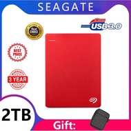 seagate External Hard Disk Backup 1TB 2TB Thin Plus Usb 3.0 2.5 "Portable External