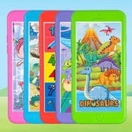 Large Huarong Road Slide Puzzle Digital Cartoon Children's Puzzle Toy 18 Square Plastic Movable Puzz