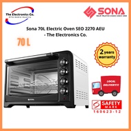 Sona 70L Electric Oven SEO 2270 AEU - The Electronics Co.