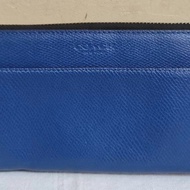 Coach Long Wallet Preloved Original (Dompet) - Blue